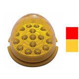 17 LED Round Reflector Cab Light