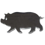 Chrome Large Pig Cut Out Stud Mount Right