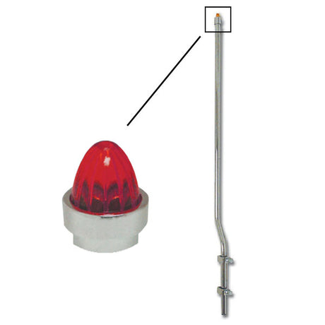 Red watermelon chrome bumper guide
