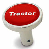 Chrome Tractor/Trailer Long Air Valve Knob - Pin On
