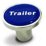 Chrome Tractor/Trailer Air Valve Knob - Thread On
