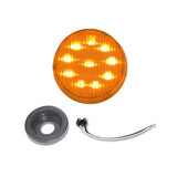 2-1/2" Amber LED Marker Light with Grommet & Pigtail