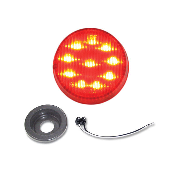 2" LED Marker Light with Chrome Bezel