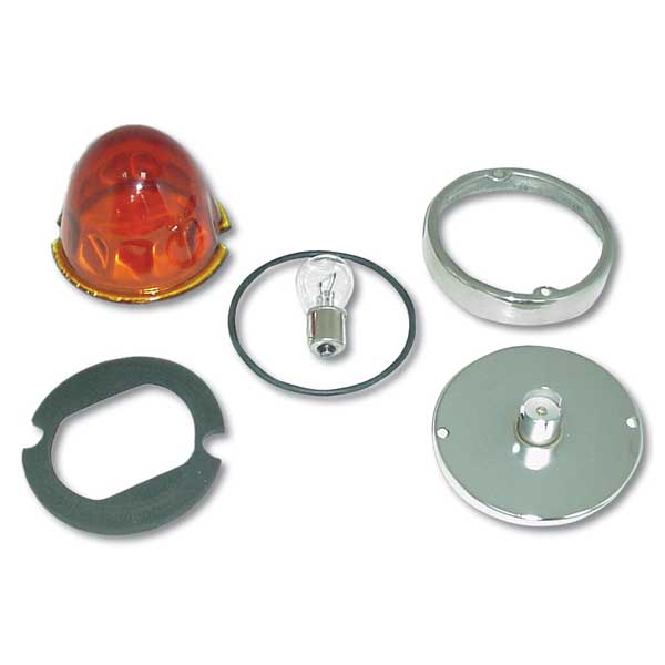 Regular Glass Cab Light Lens 1 Wire