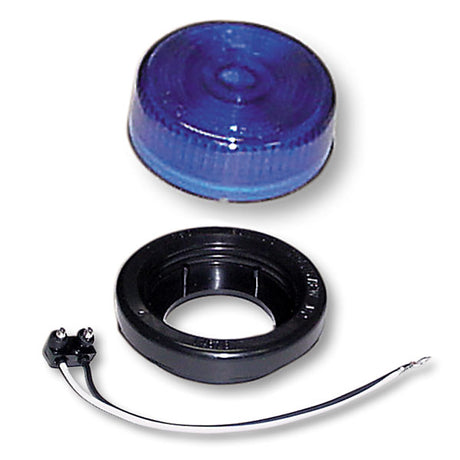 2" Sealed blue marker light kit