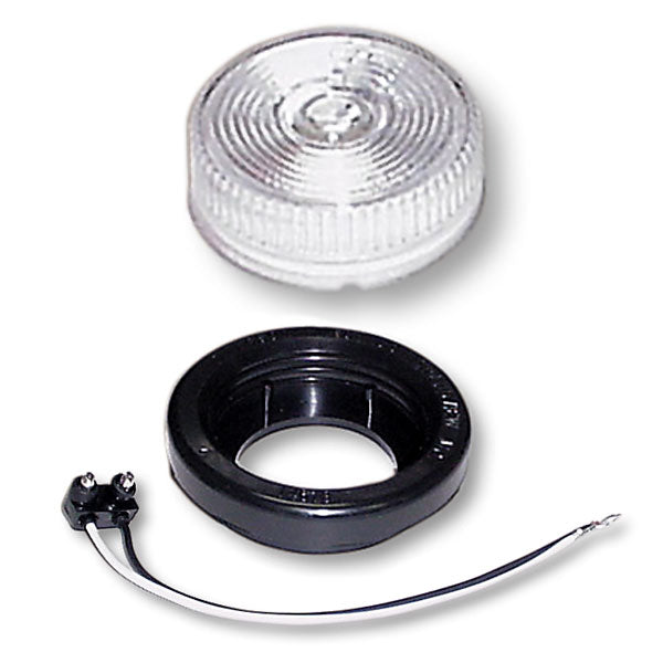 2" Sealed Clear Marker Light Kit