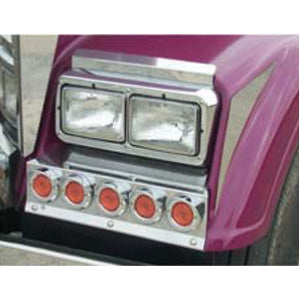 Freightliner Classic XL Fender Guards with Lights