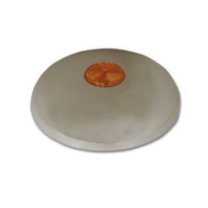 Chrome Round Horn Covers with Reflector