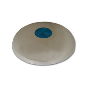 Chrome Round Horn Covers with Reflector