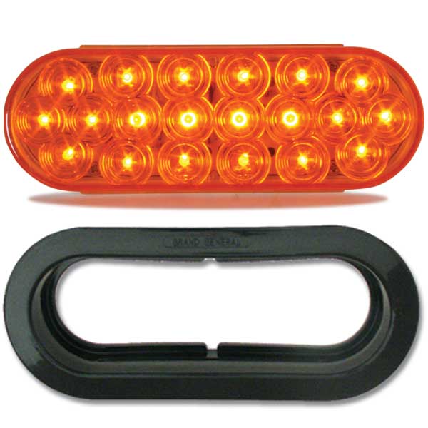 Oval Amber LED Light Kit (20 diodes)