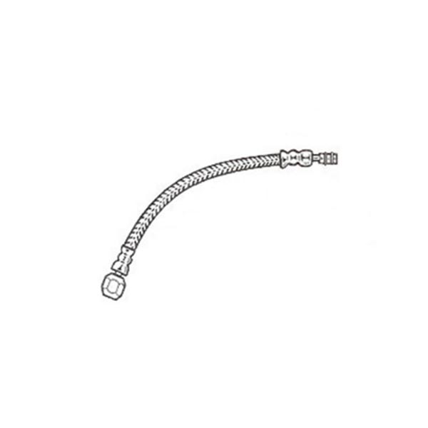 SS Braided Hose for Crossfire with Straight End