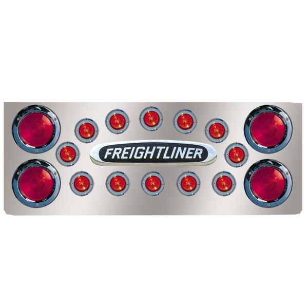 SS FL Rear Center Panel w/Four 4" & Twelve 2" LED