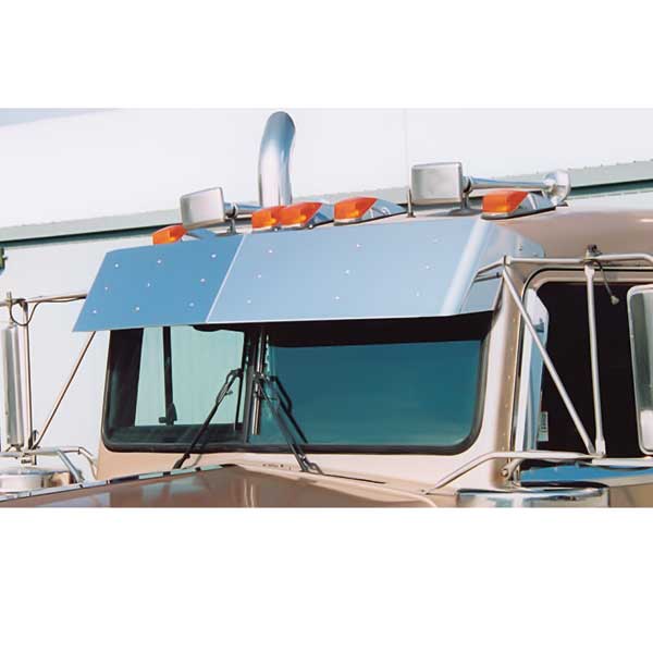 Kenworth Flat Windshield 12" Drop Visor 1999-2005