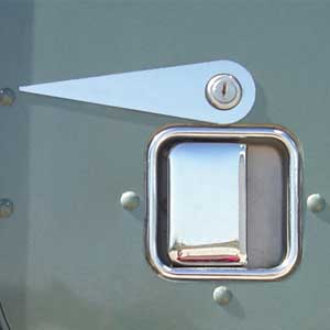 Peterbilt comet key hole trim for semi trucks