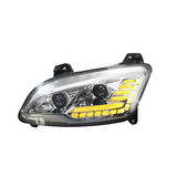 Peterbilt 579/587 2022+ LED Headlight with Halo and Sequential Turn Signal