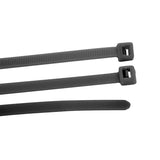 4" Black Nylon Cable Zip Tie 10PK
