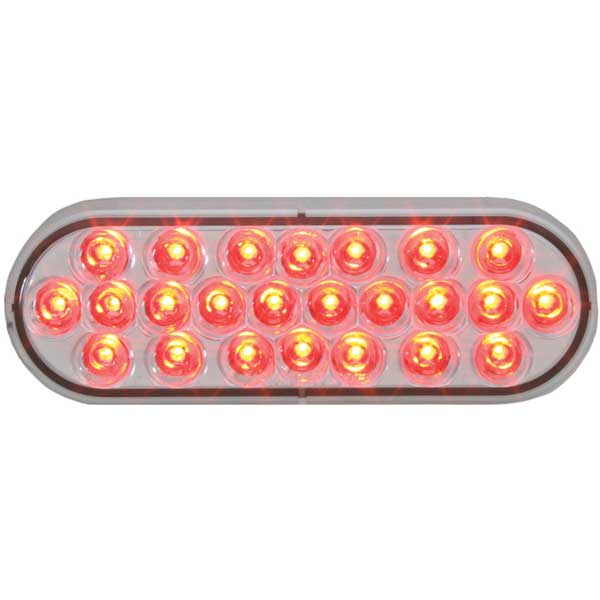 6" 24 LED Oval Pearl Light