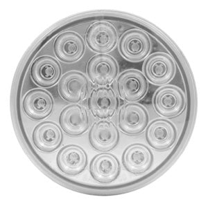 4" Round White Backup LED Light