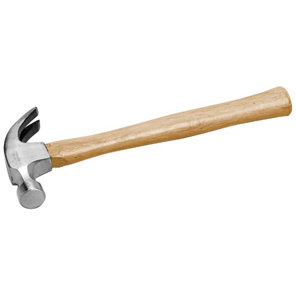 Wooden Handle Claw Hammer 16oz.