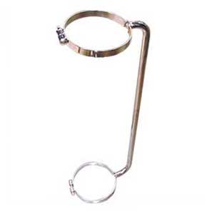 7"D x 45"L Chrome Grab Handle