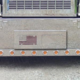 Kenworth W900 Hinged Double Plate Holder and Step Cover