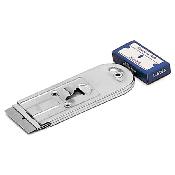 4" Retractable Safety Scraper with Extra 5 Blades
