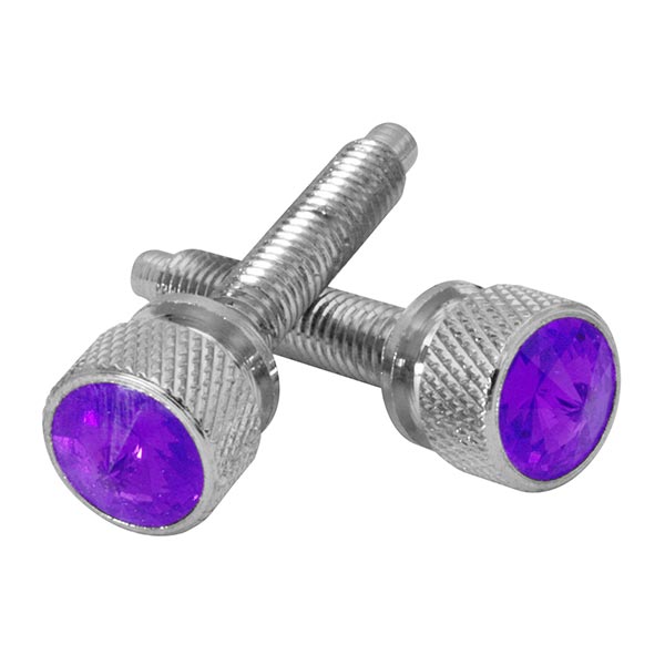 Kenworth W900 2001-2005 Chrome Dash Screws with Crystal PR