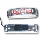 4" 4 LED Spyder Light with Chrome Rim