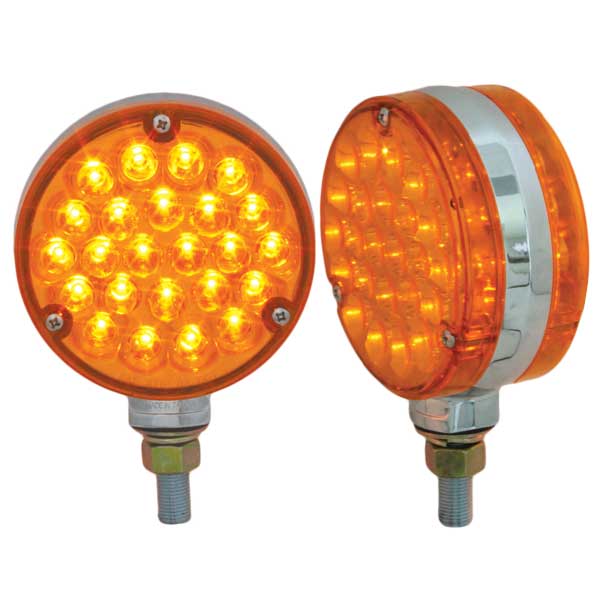 4" Pearl Round Double Face LED Light