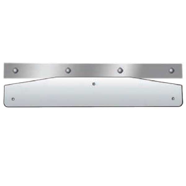 Stainless Steel Top and Bottom Mud Flap Weight Set 24"L (PR)