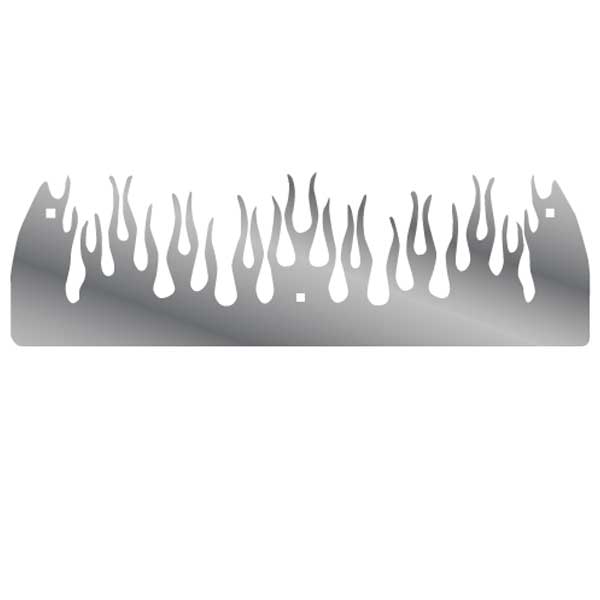 SS 18" Flame Front Mud Flap Weights (PR)