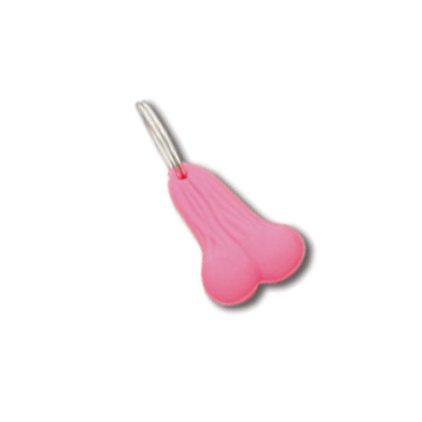 Big Ballz Key Chain Pink