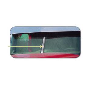 International 2 Piece Center Windshield Post Trim