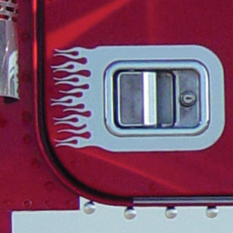 Freightliner Flames Door Handle Surround