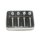 Stainless Steel License Plate Fastener Set 4PK