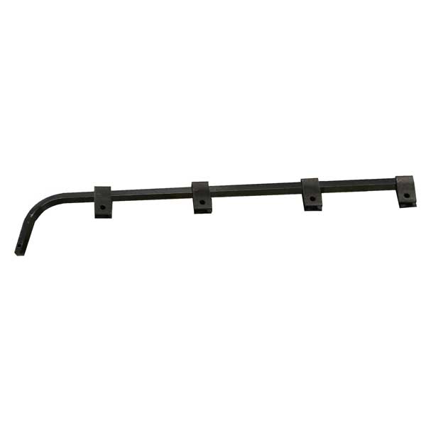 Black Steel Mud Flap Arm