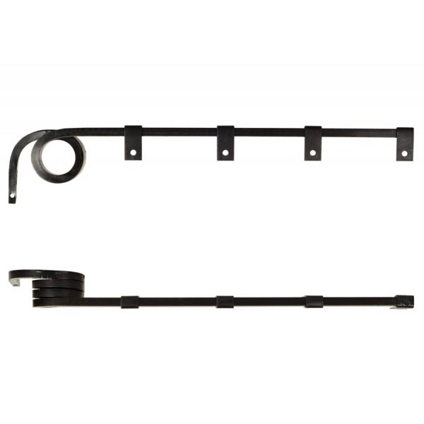 29" Straight Square Bar Mud Flap Hanger