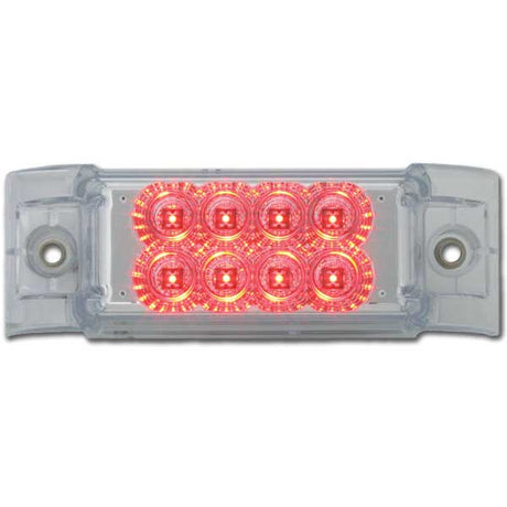 Another angle of 6" X 2" 8 LED super 21 rectangular marker light