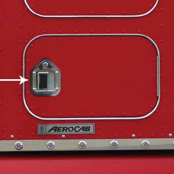 Kenworth Door Latch and Sleeper Door Handle Trim