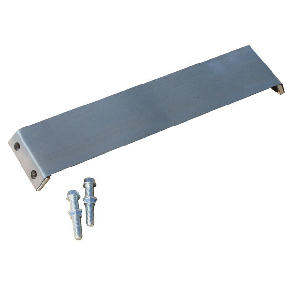 6"D Polished Stainless Steel Strap Clamp