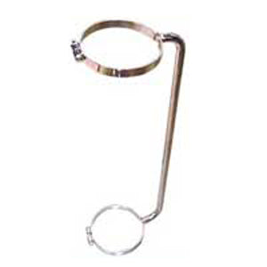 5"D x 33"L Chrome Grab Handle