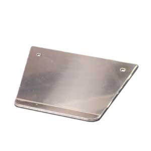 7 1/2"L SS Anti-Sail Plates for Front Mud Flaps (PR)