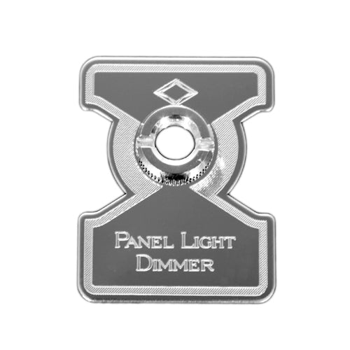 Kenworth Panel Light/Dimmer Control Plate