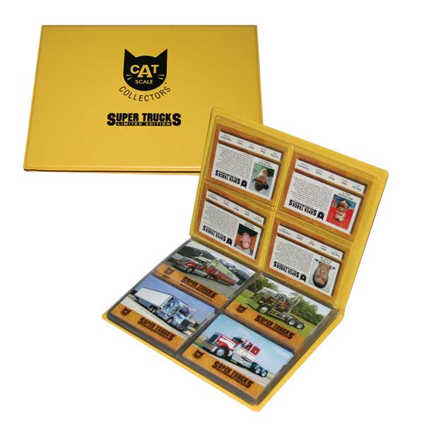 CAT Scale Super Trucks Card Collector Book