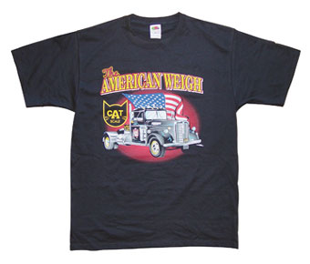 CAT Scale American Weigh T-shirt