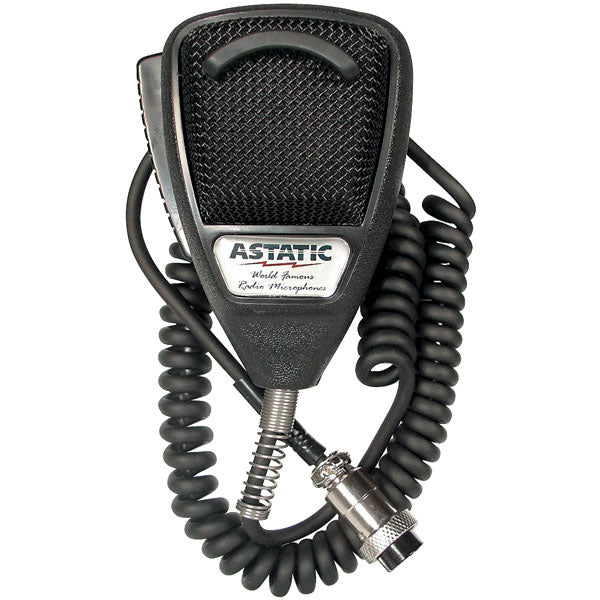 Astatic 636L-SE 4 Pin CB Mic Black Anniv. Edition