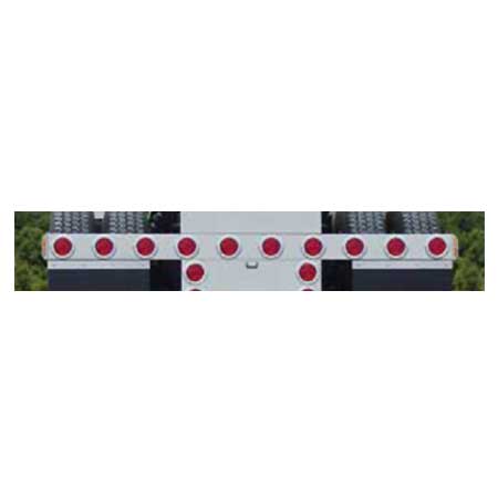 One-piece rear light bar with 10 inc. lights (variant 2)