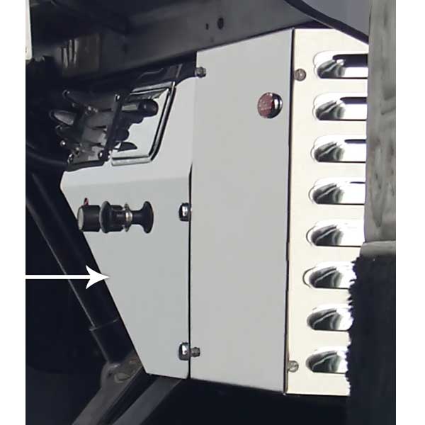 Peterbilt 359 Heater Control Trim Panel