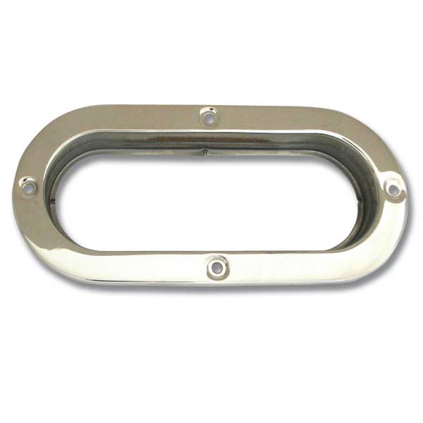 Stainless Steel Oval Flange Mount Rim