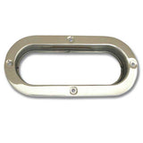 Stainless Steel Oval Flange Mount Rim